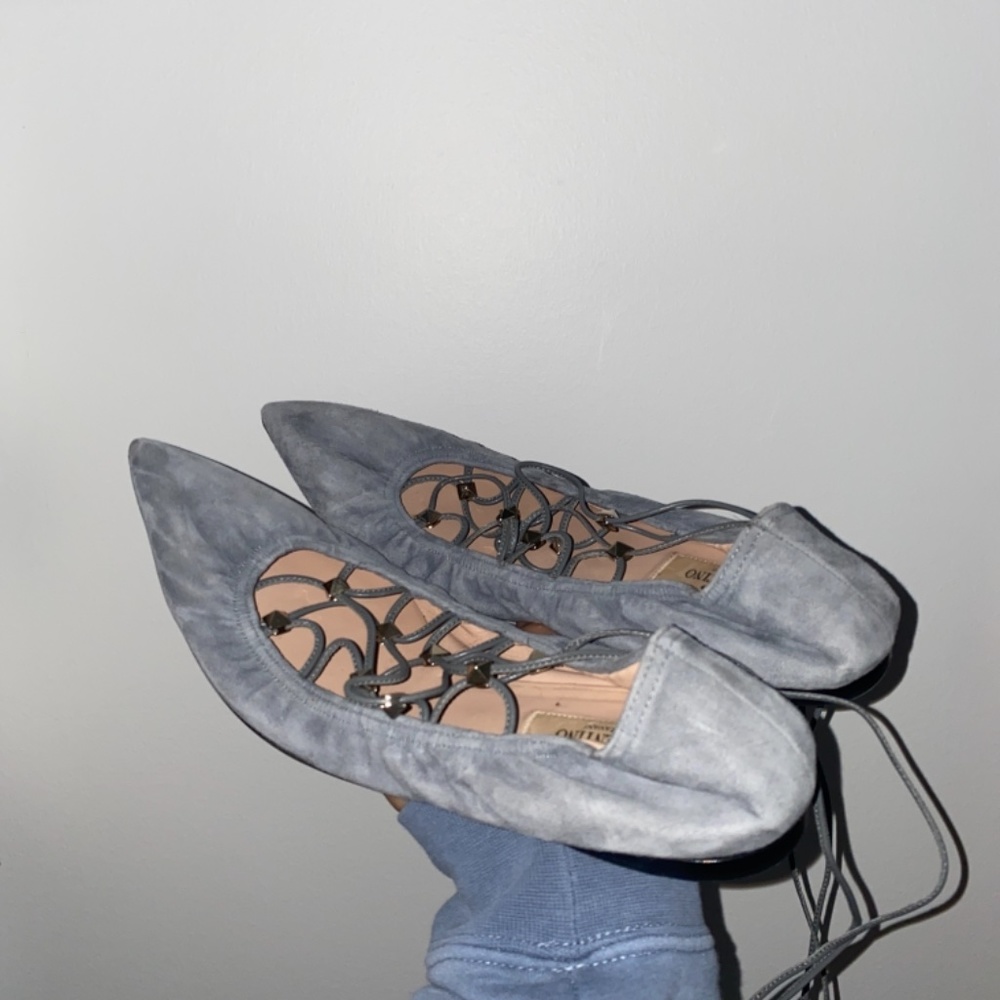 Valentino tie up flats - Picture 3 of 6
